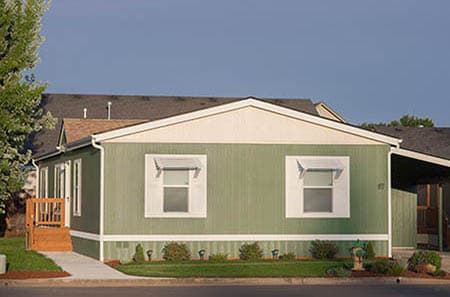 Nice new large manufactured home with staircase